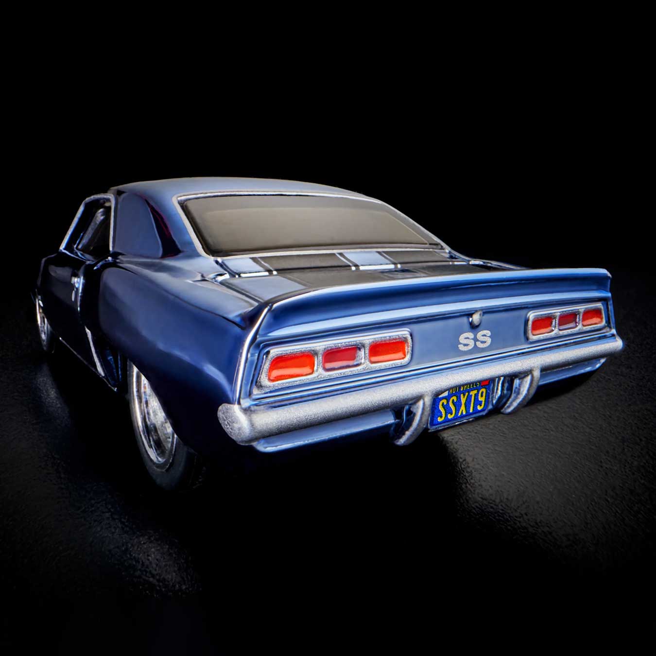 Hot Wheels Red Line Club Exclusive 1969 Chevy Camaro SS Blue