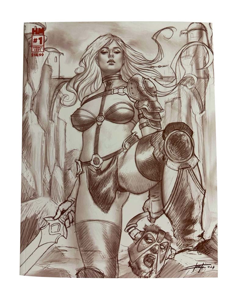 Heavy Metal #1 2025 Luca Strati Kickstarter Exclusive LTD 500