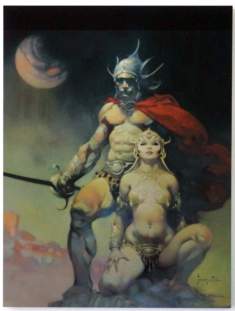 Heavy Metal #1 Frank Frazetta Virgin Metal Cover LTD 200