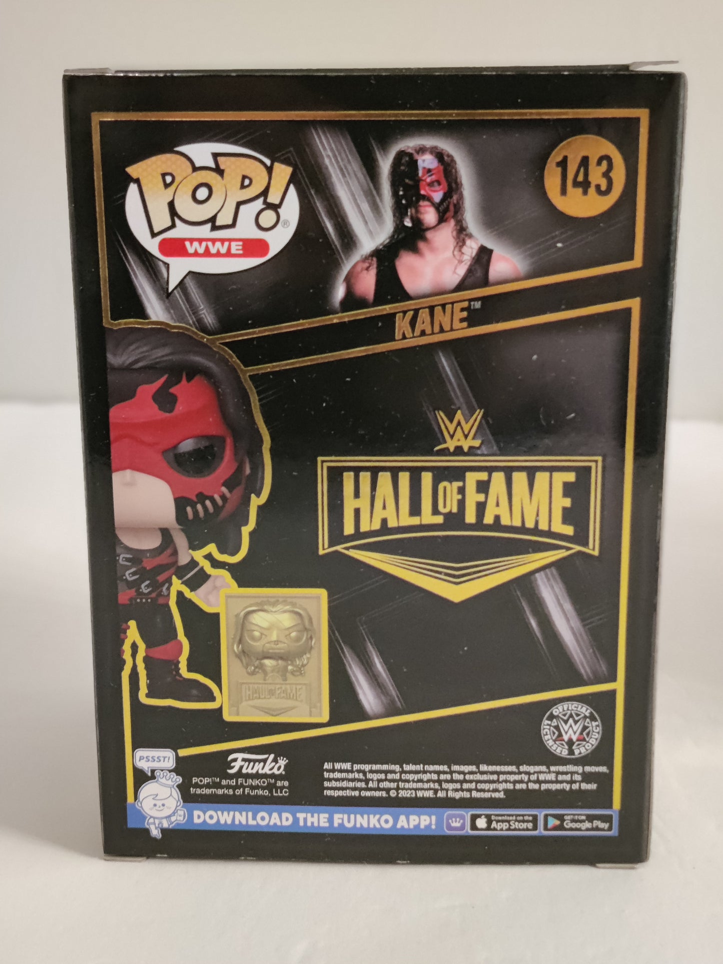Kane WWE Hall of Fame Exclusive Funko Pop LTD 5000