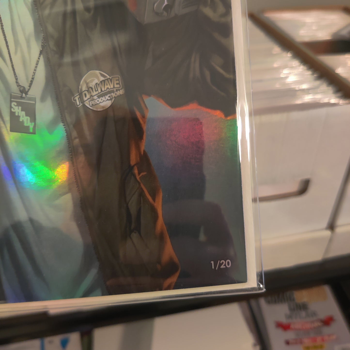 Eminem #1 CBQ Trade Foil Variant by St. Jepan #1 of 20