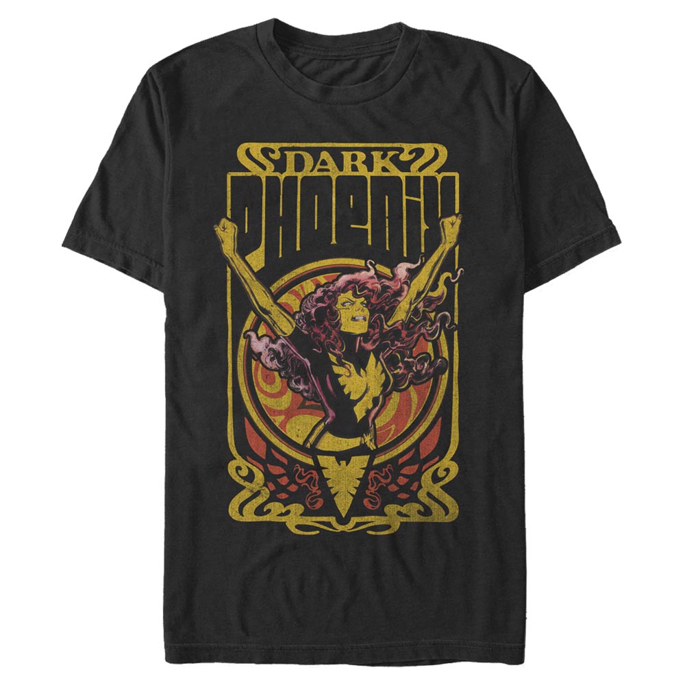 Marvel Dark Phoenix Fire Men's T-Shirt