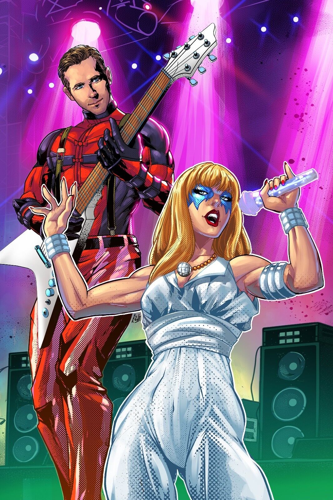 Ryan Reynolds Orbit (Deadpool & Taylor Swift Dazzler) Virgin Variant