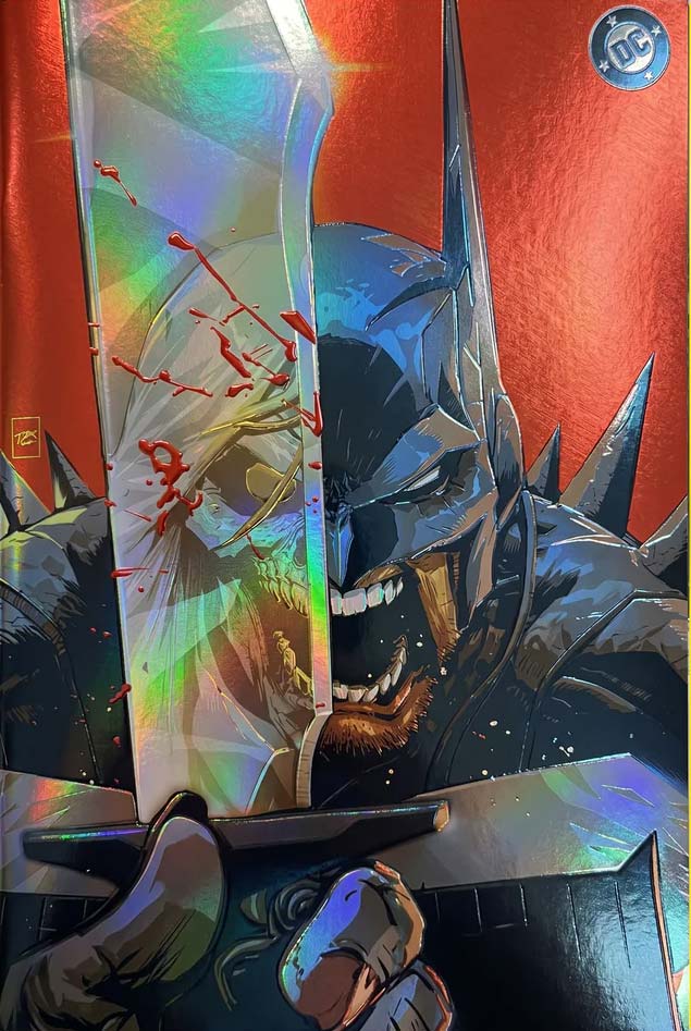 Absolute Batman #21 Dexter Soy Full Foil Variant 1st Absolute Two-Face & Penguin LTD 750