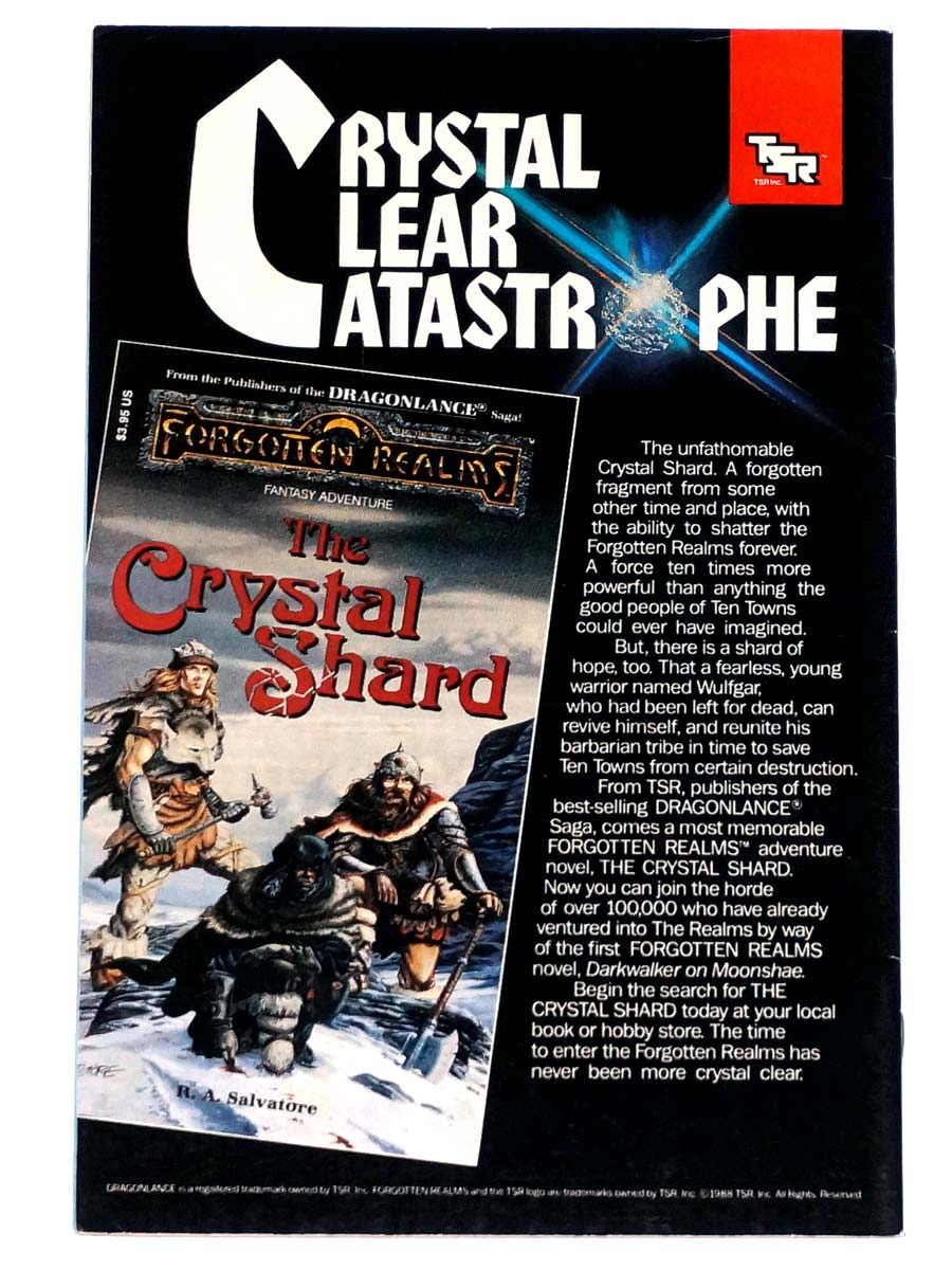 Amazing Spider-Man #301 Newsstand Iconic Cover Back