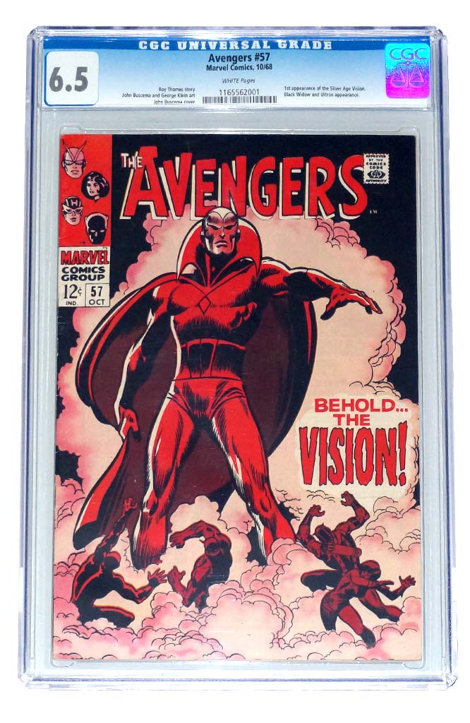 Avengers #57 CGC 6.5
