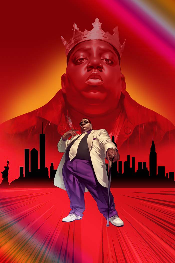 Biggie Smalls #1 St. Jepan Secret Virgin Foil Variant LTD 15