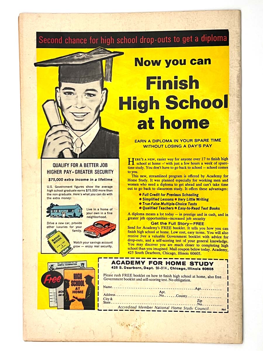 Captain America #116 Back