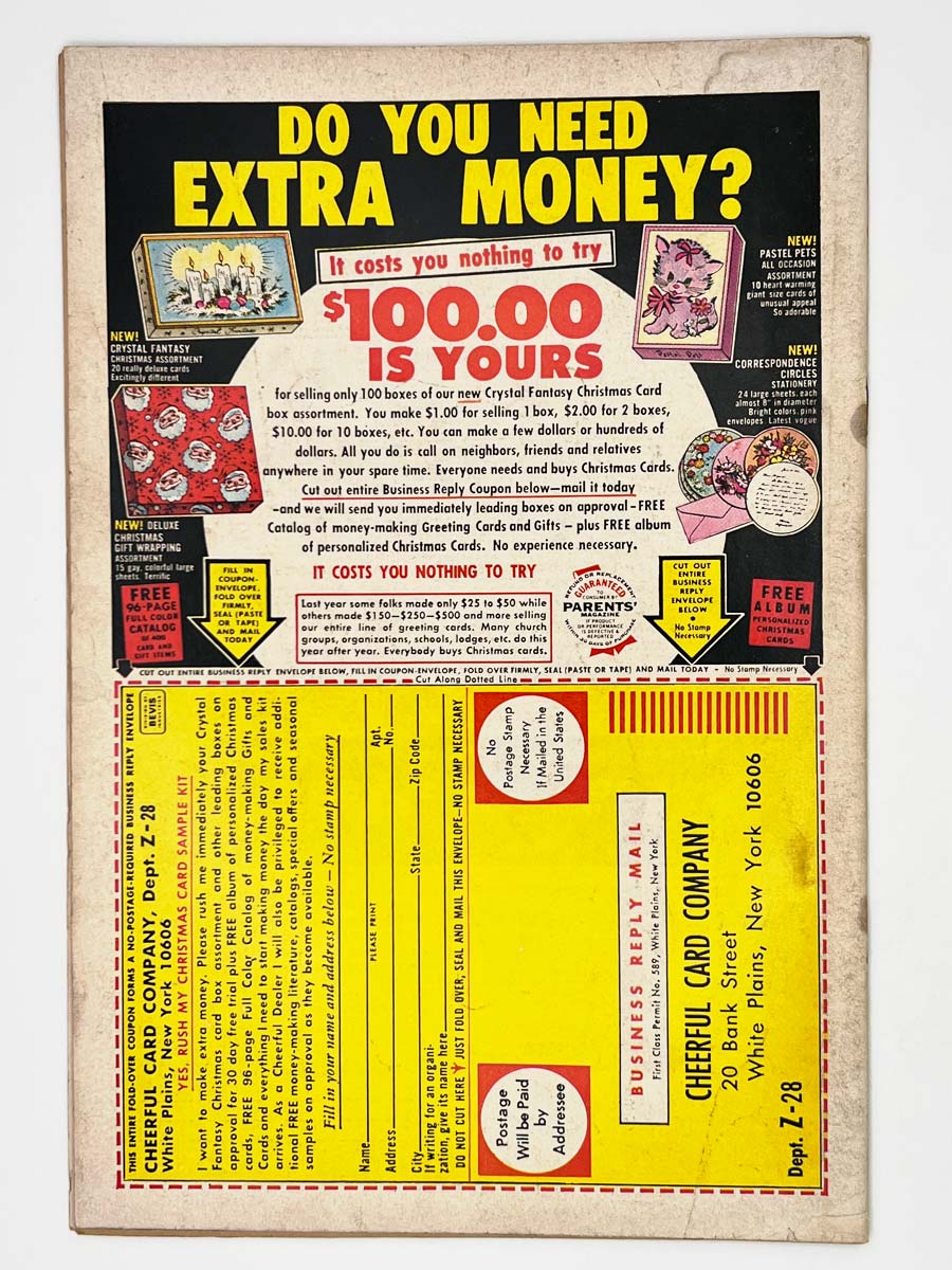 Captain America #142 Back