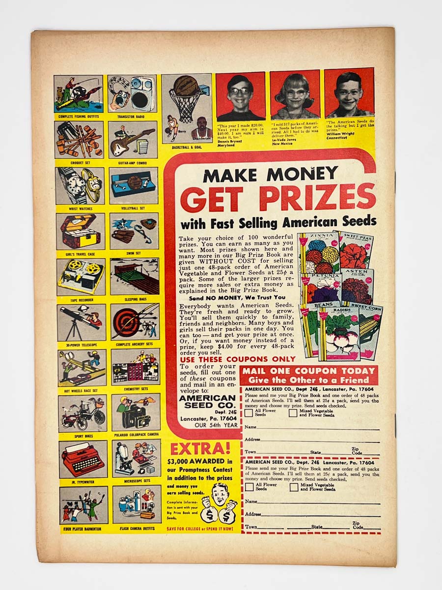 Captain America #150 Back