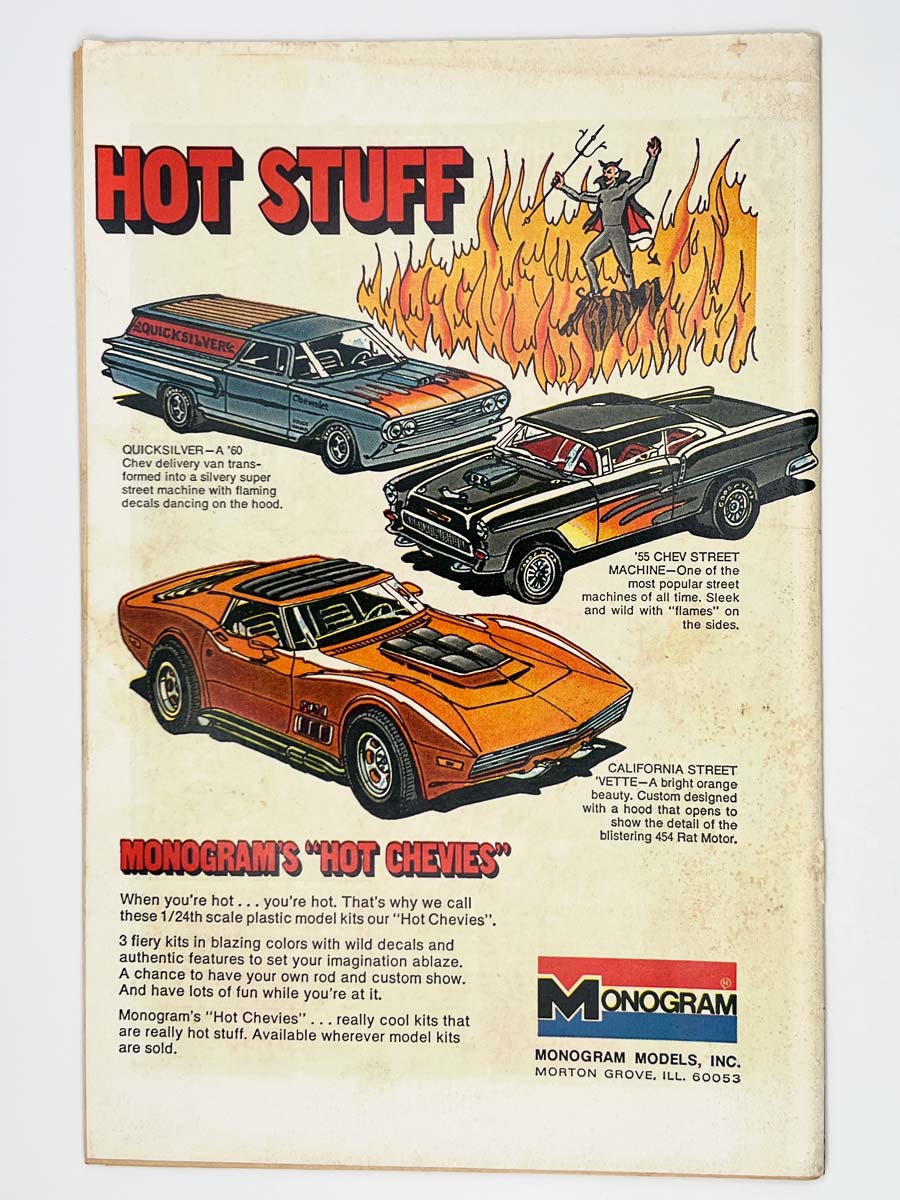 Captain America #199 30 Cent Variant Back