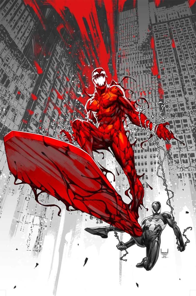 Carnage Black White & Blood #1 Kael NGU Virgin Variant