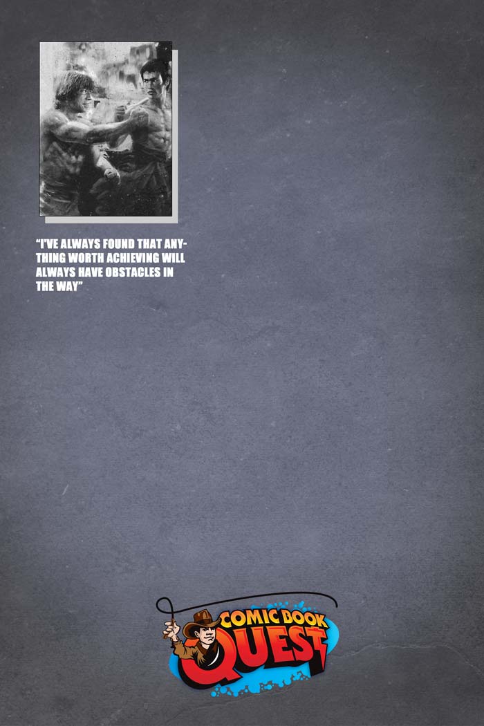 Chuck Norris #1 Rudy Ao CBQ (The Way of the Dragon) Back