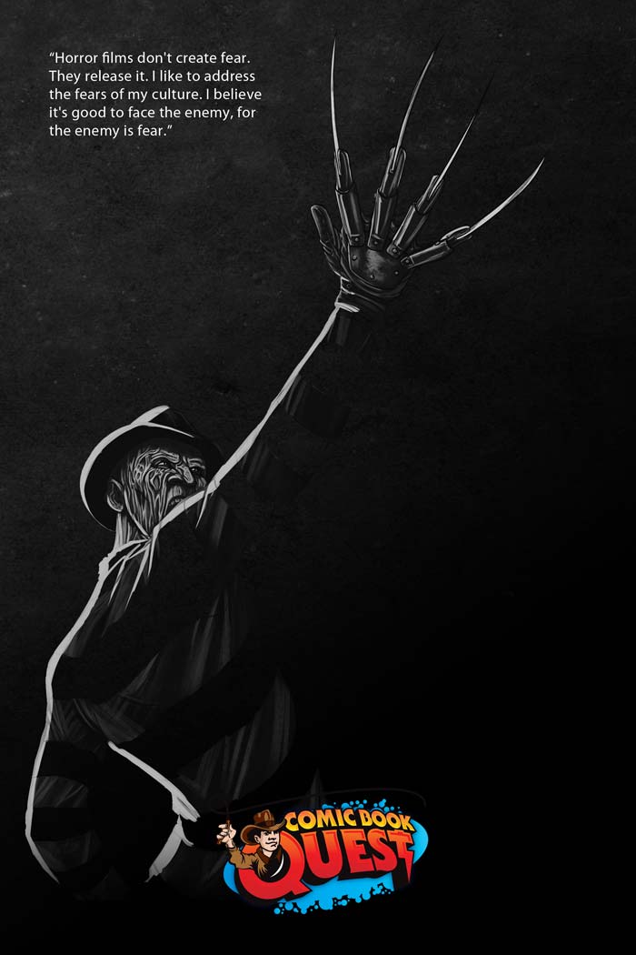 Wes Craven #1 Ben Vazquez CBQ Trade Variant Back