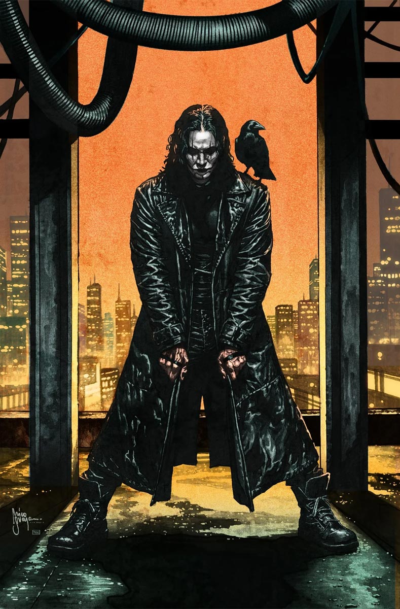 The Crow Dead TIme #1 Mico Suayan Heroes Con Absolute Virgin Variant