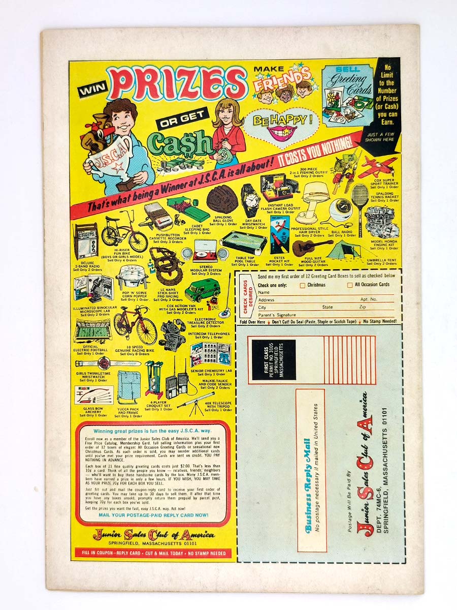 Daredevil #113 1st Cameo Death-Stalker Back