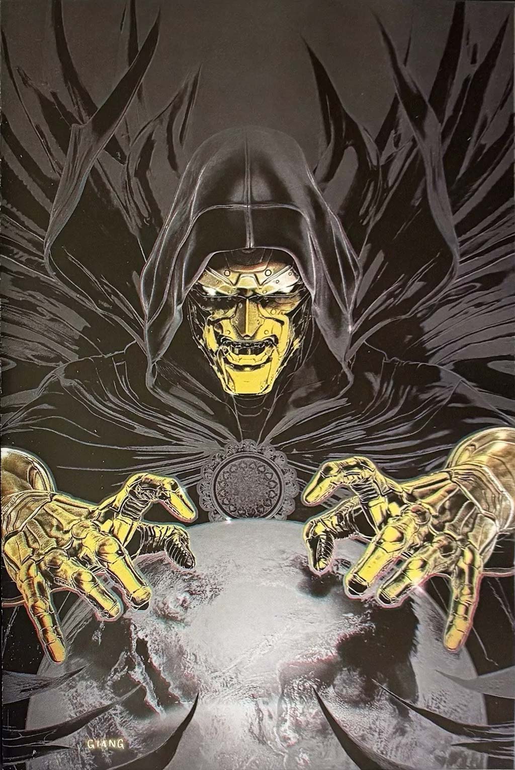 One World Under Doom #1 John Giang Megacon Virgin Variant