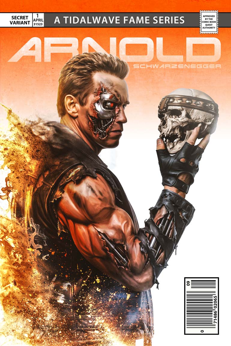 アメコミリーフ CGC Fame Arnold Schwarzenegger 【公式通販】