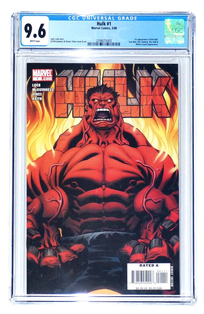 Hulk #1 CGC 9.6 1st Red Hulk