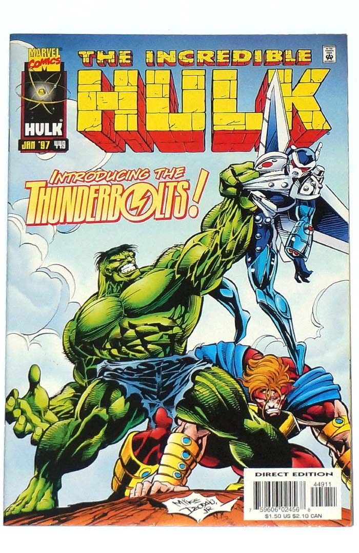 Incredible Hulk #449 1st Thunderbolts