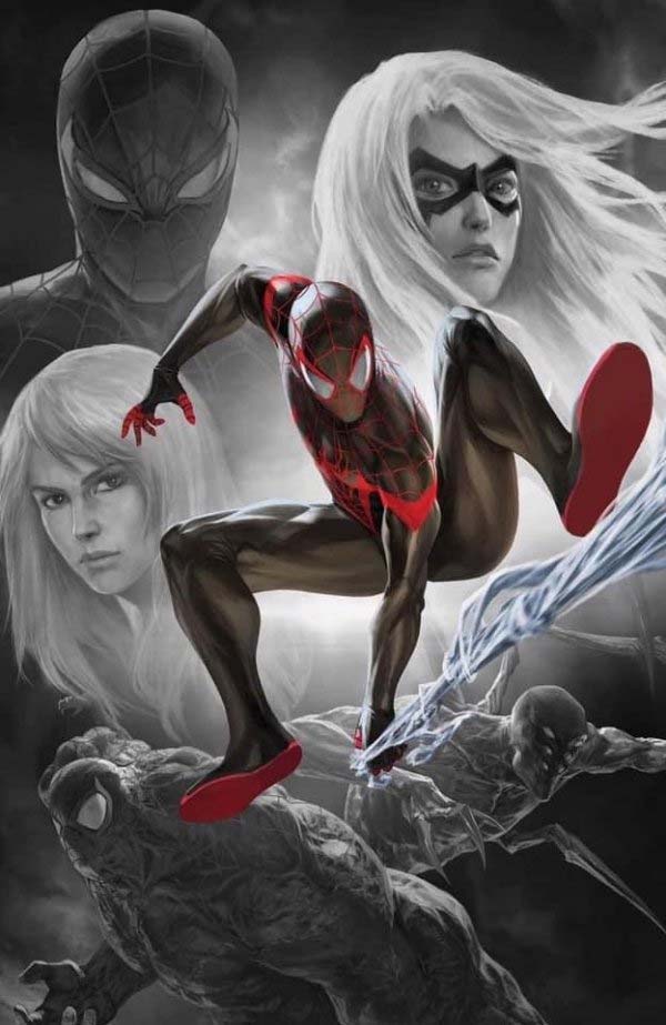 Miles Morales Spider-Man #26 Skan Color Splash Virgin Variant