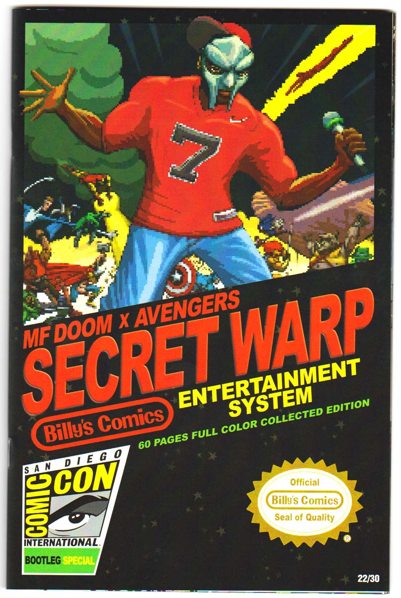 Bootleg Special: #1-3 60 Page Edition Flip Cover NES Homage Variant LTD 35 Signed Back