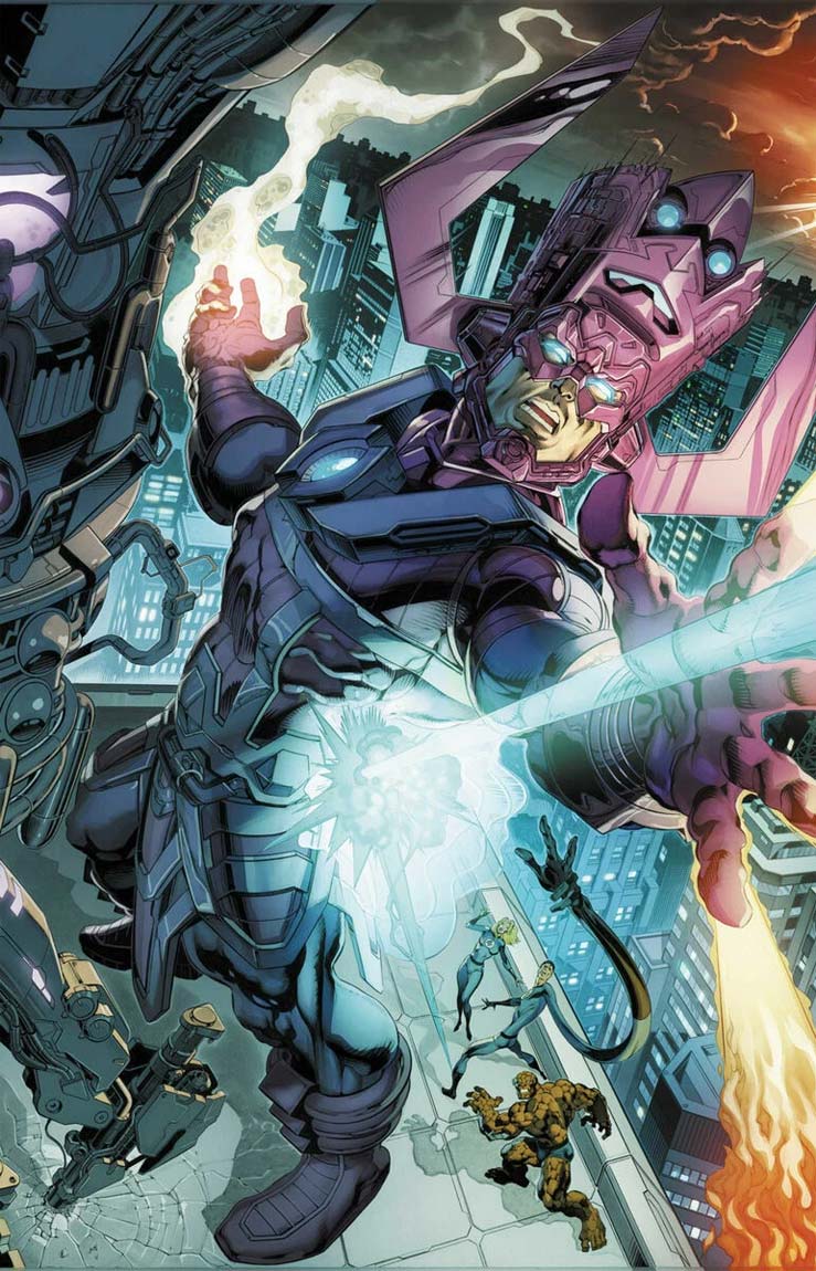 Silver Surfer Rebirth #1 Castellini 1:25 Retail Variant