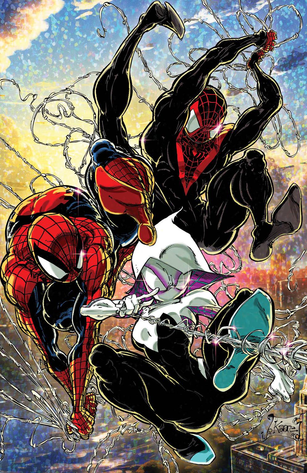 Spider-Gwen Smash #1 Kaare Andrews Virgin Variant