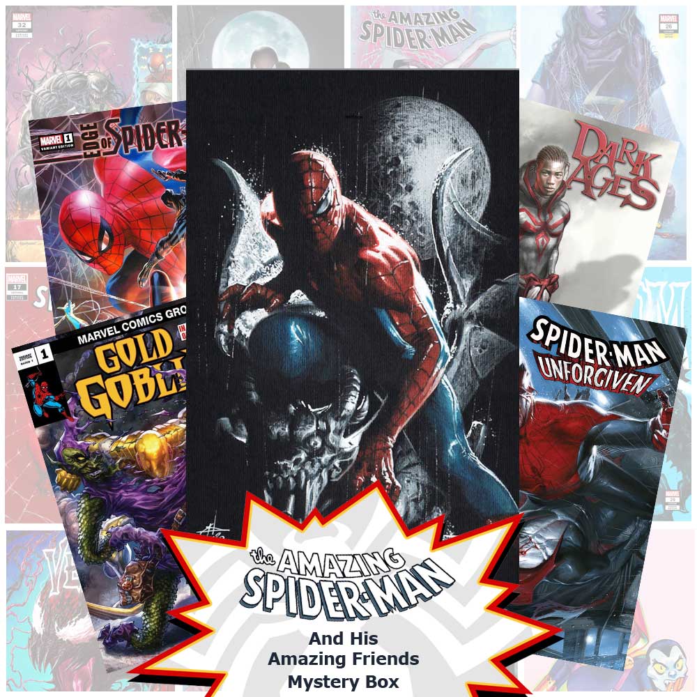 Spider-Man & His Amazing Friends Mystery Box – Comic Book Quest