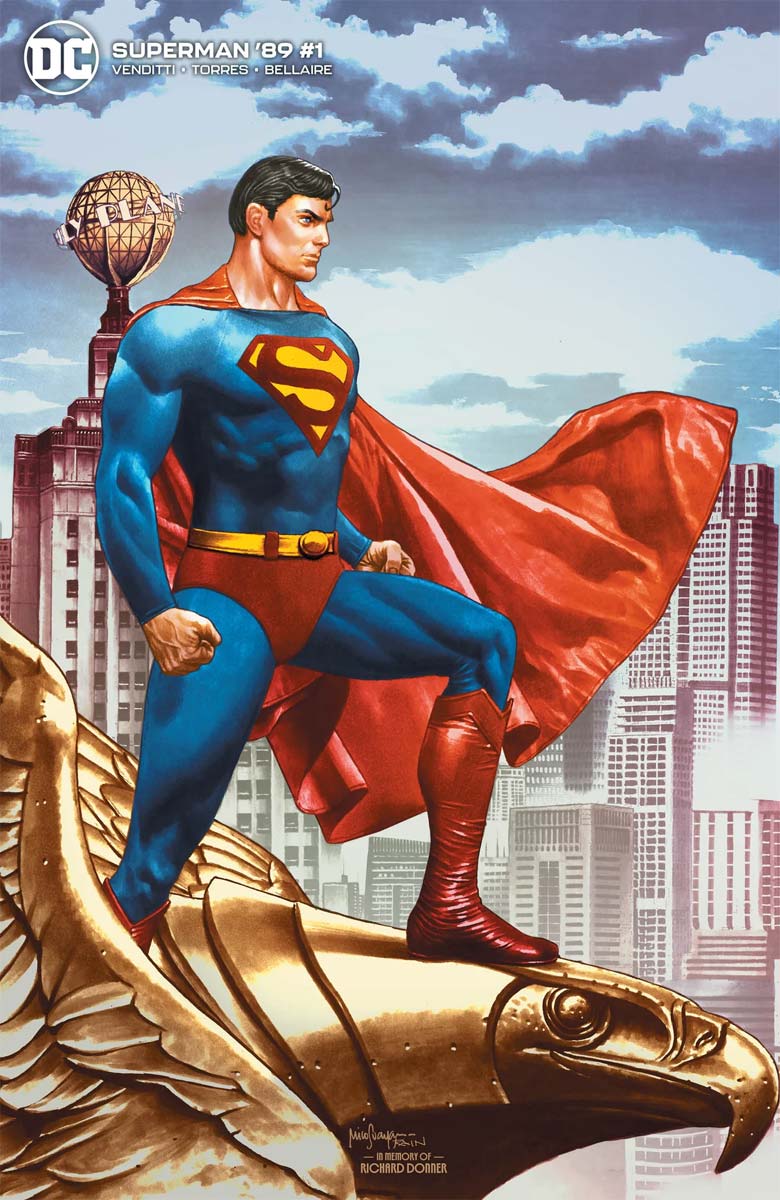 Superman 78 #1 Mico Suayan Minimal Variant