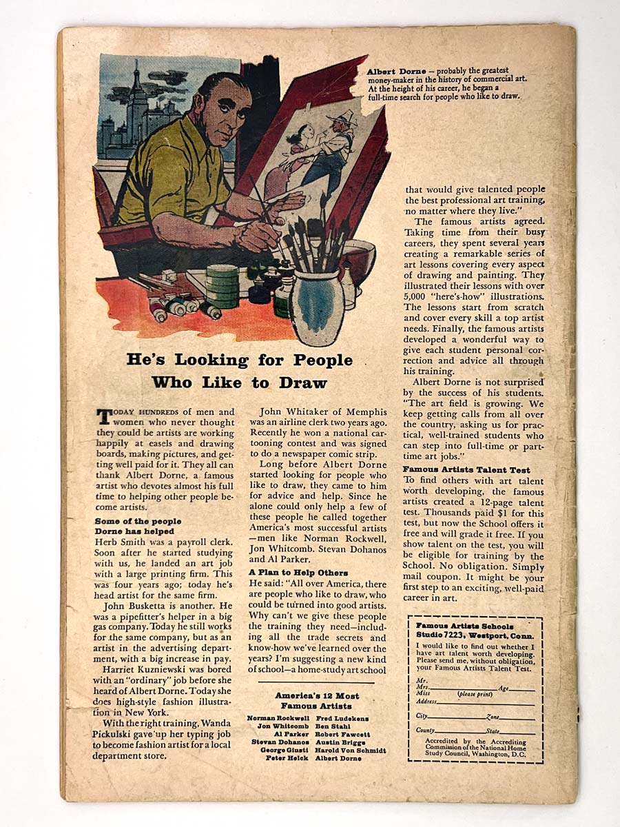 Tales of Suspense #54 Iron Man 2nd App Mandarin Back