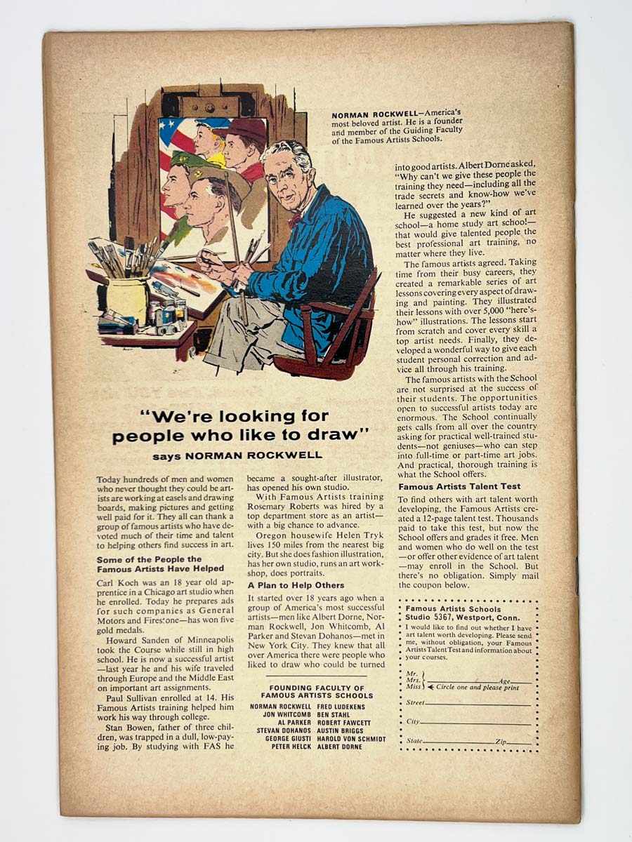 Tales of Suspense #89 Back