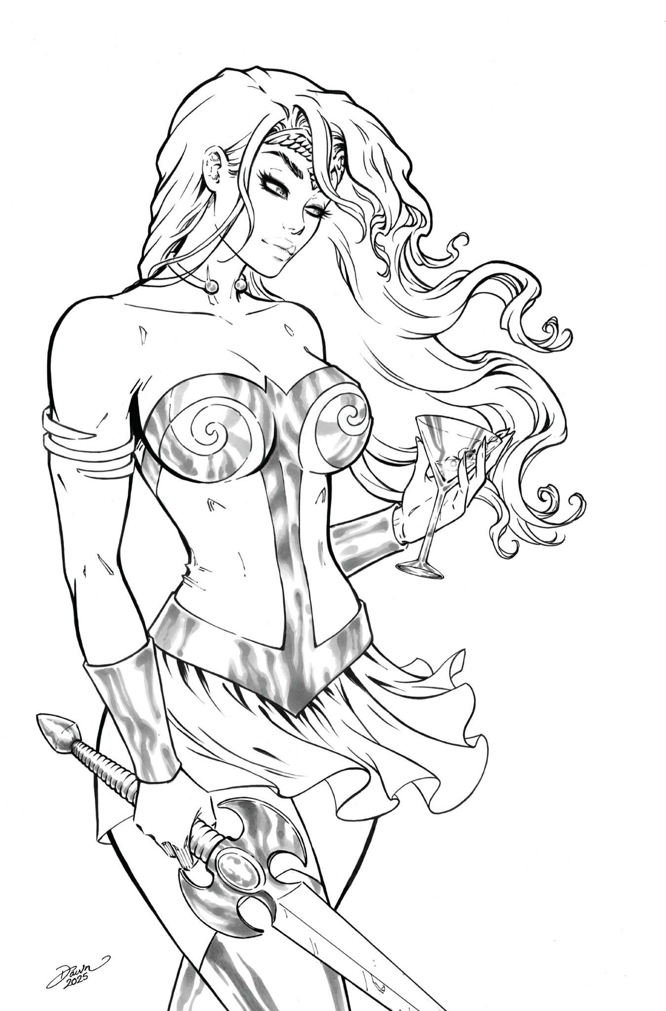 The Boys #1 Dawn Mcteigue Dallas Fan Expo Sketch Variant