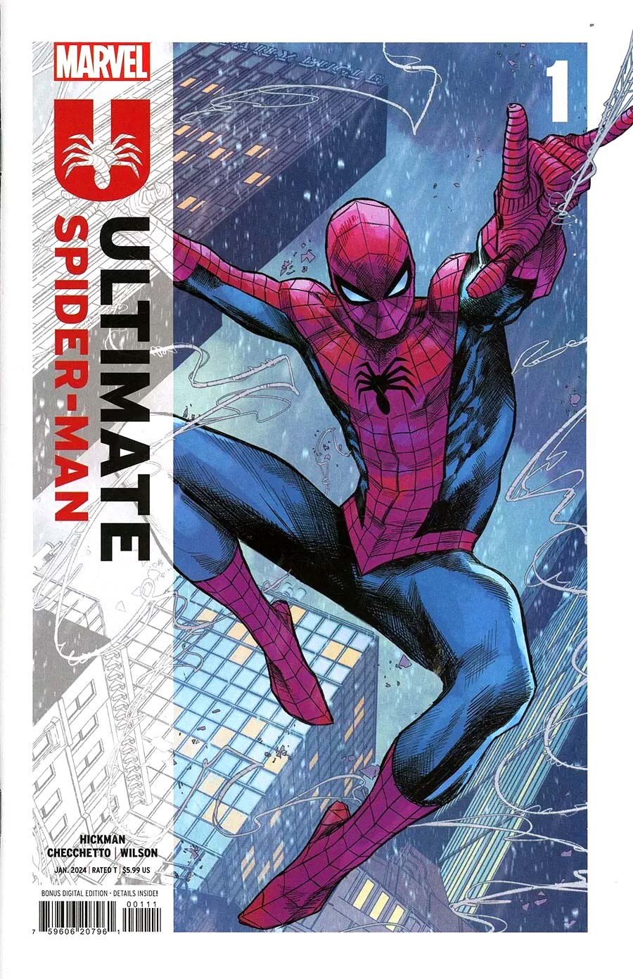 Ultimate Spider-Man #1 Marco Checchetto 1st Print Vol 3