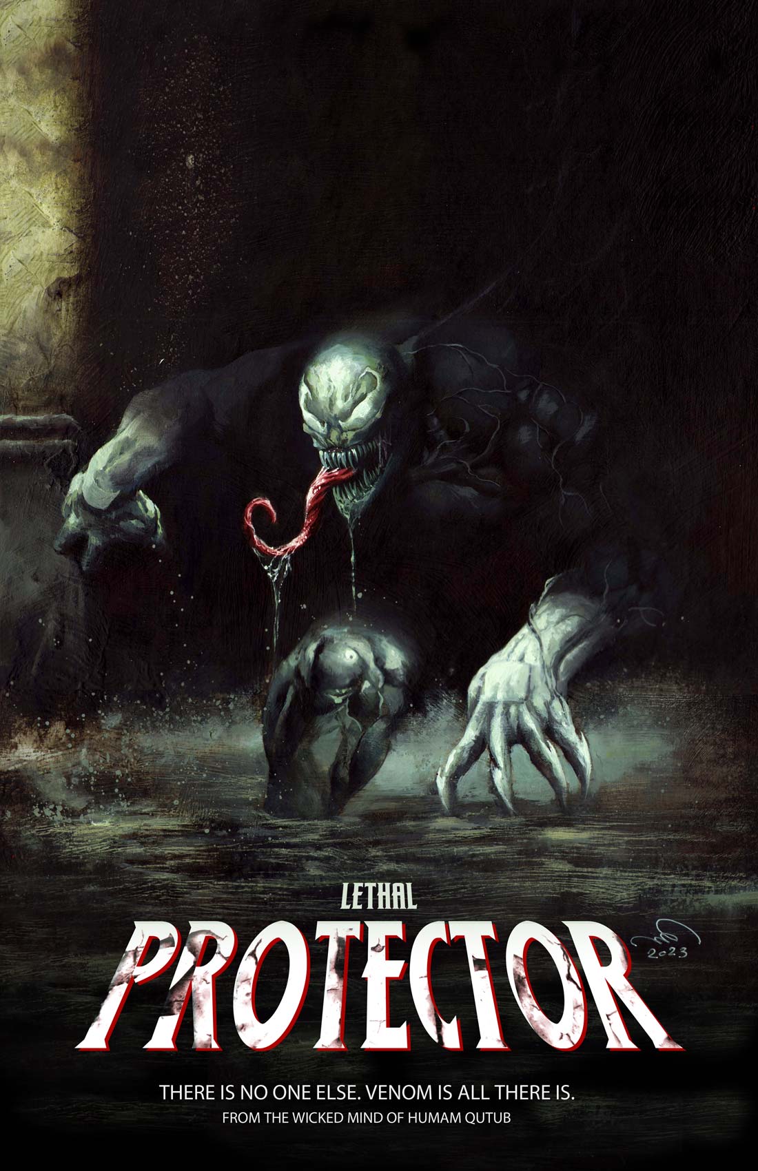 Venom Lethal Protector 11x17 Print Poster by Humam Qutub LTD 25