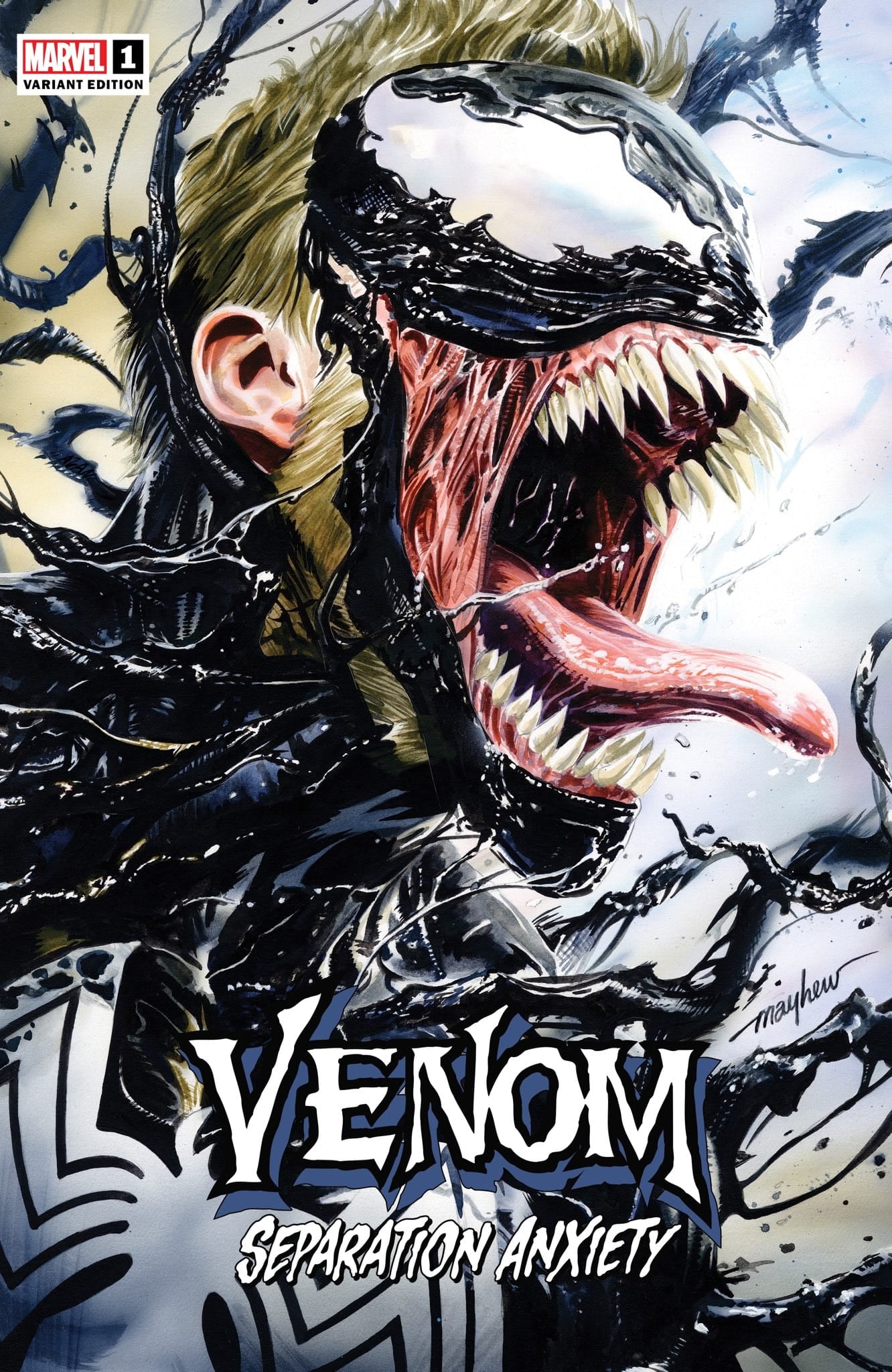 Venom Separation Anxiety #1 Mike Mayhew Trade Variant