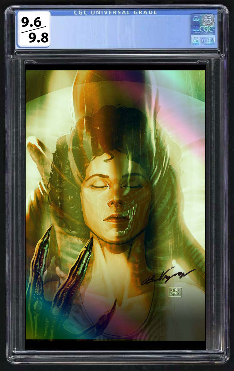 Sigourney Weaver #1 Ben Vazquez CBQ Foil Variant LTD 25