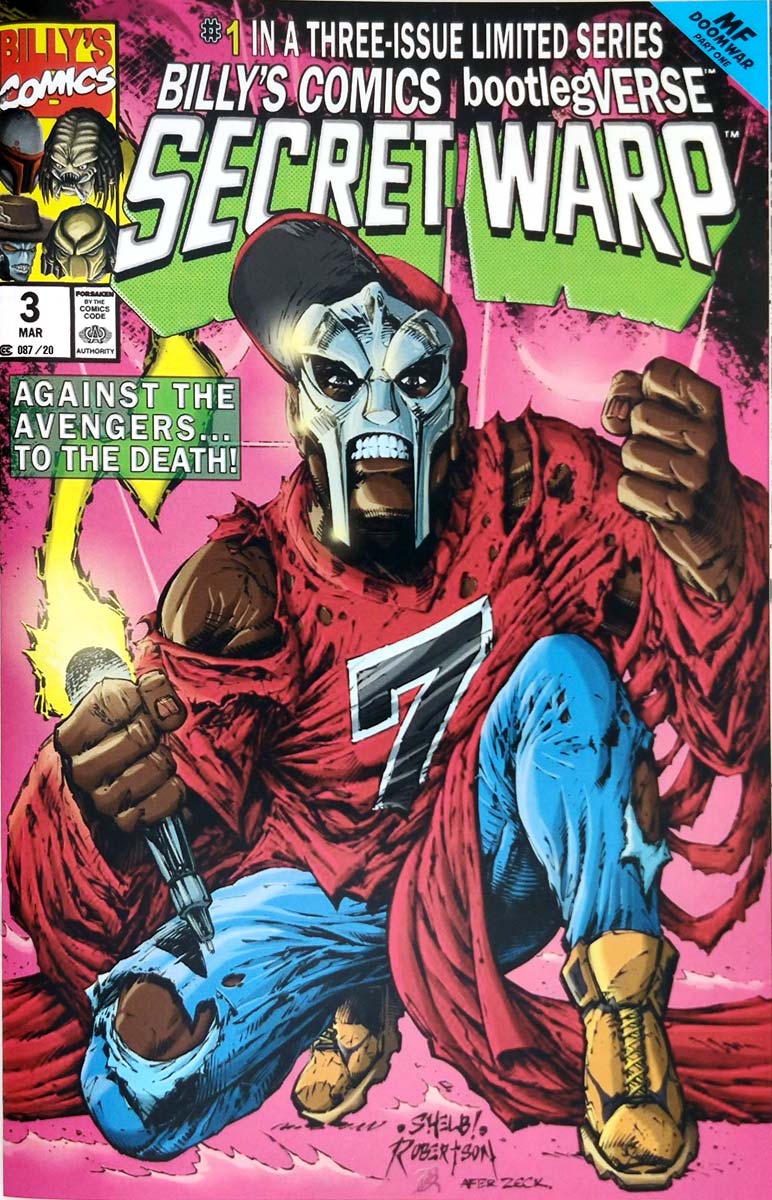 Bootleg Special: Secret Warp #3 Sheldon Bueckert Homage Variant