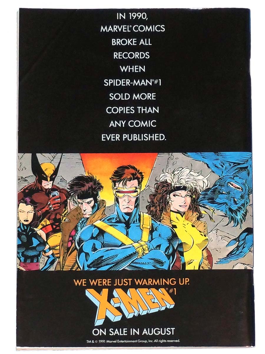Wizard Magazine #1 Rare Newsstand Edition McFarlane Back