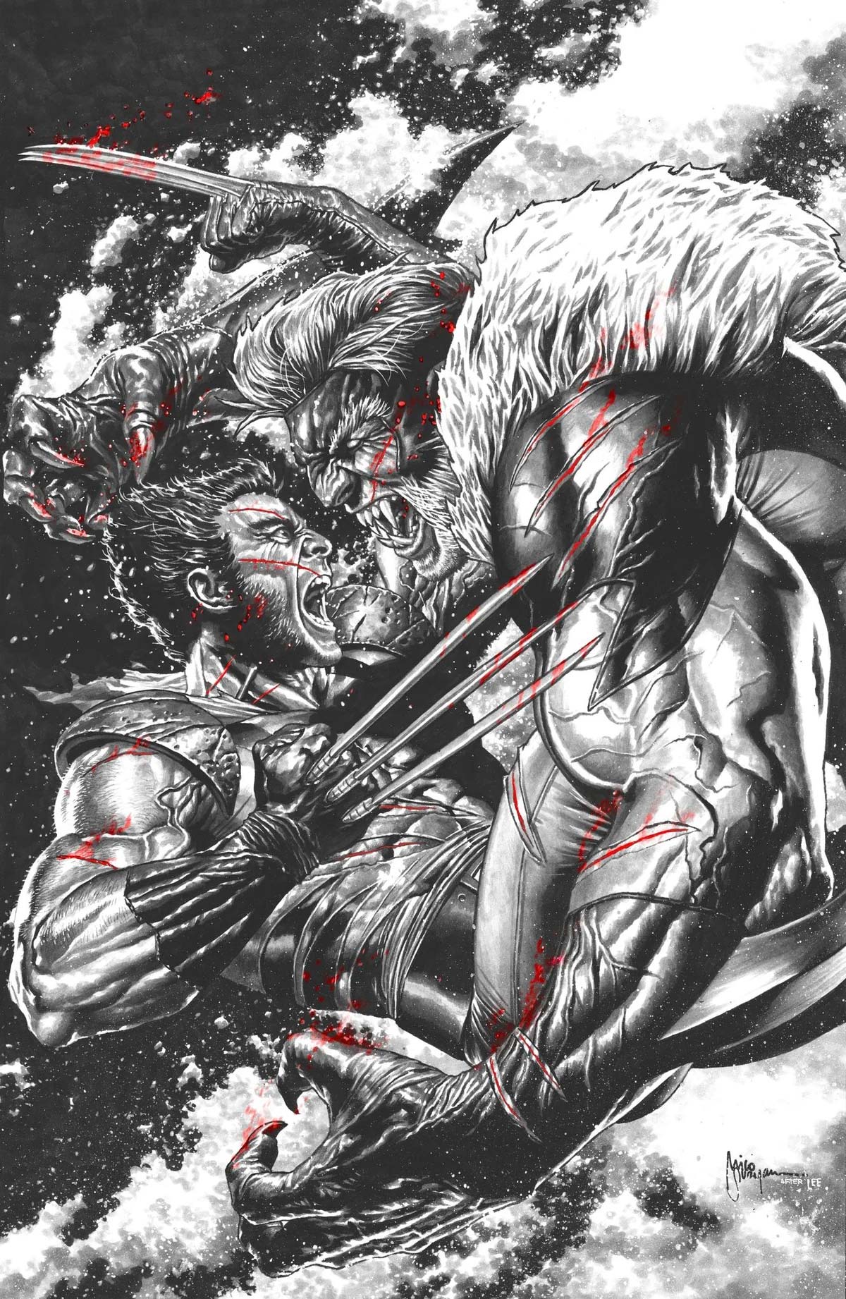 Wolverine #41 Mico Suayan Megacon Color Splash Variant