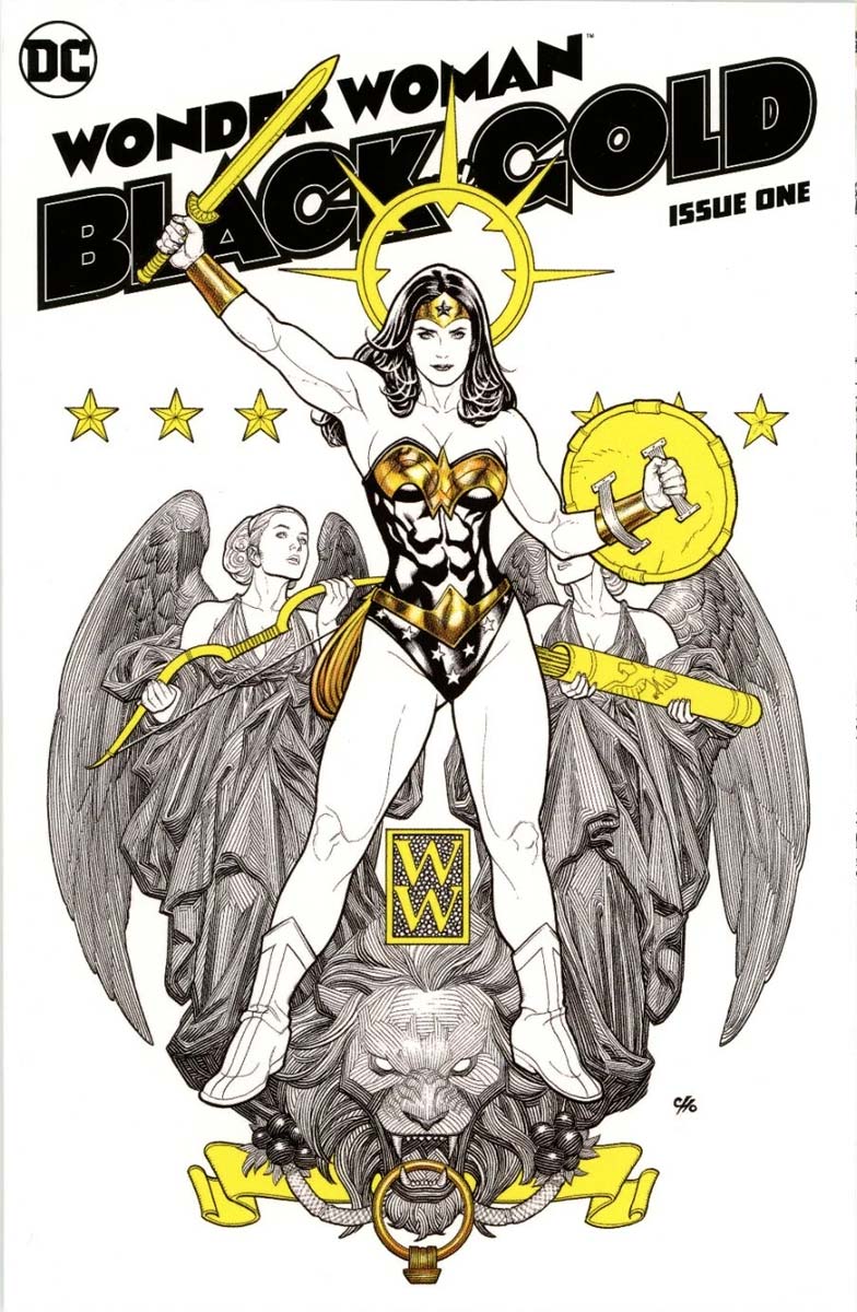 Wonder Woman Black & Gold #1 Frank Cho NYCC Variant