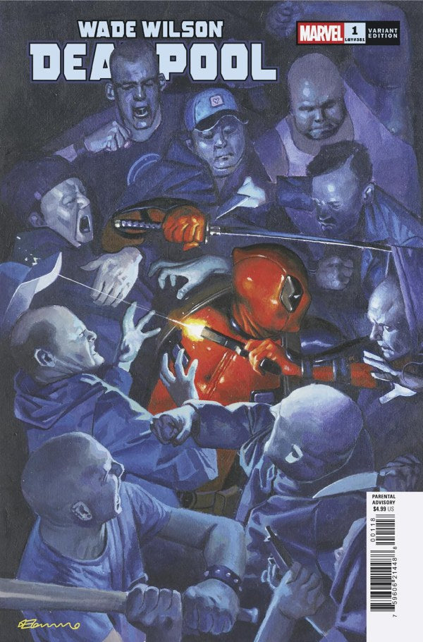 Wade Wilson Deadpool #1 Fabrizio De Tommaso 1:25 Retail Variant