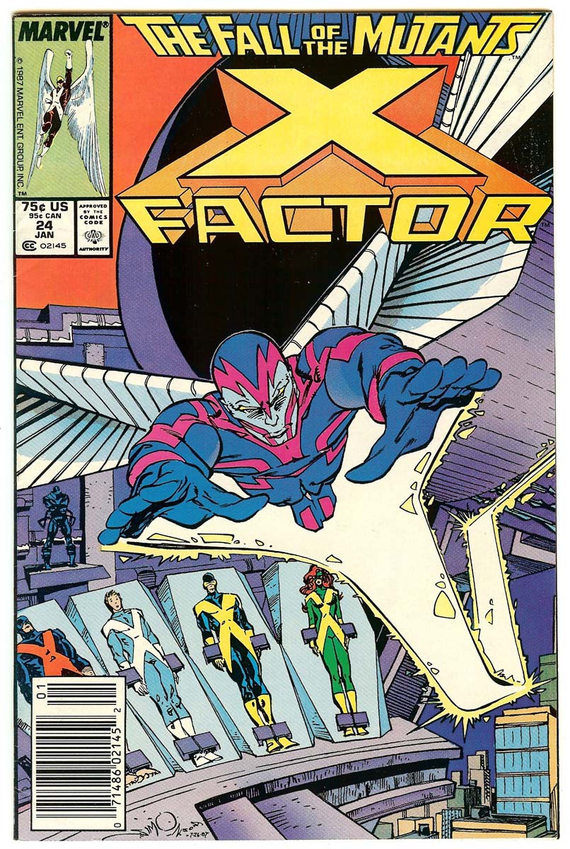 X-Factor #24 Newsstand 1st Archangel