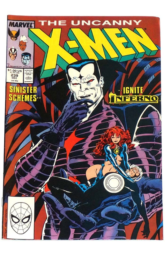 X-Men #222 1st Mr Sinister Cover