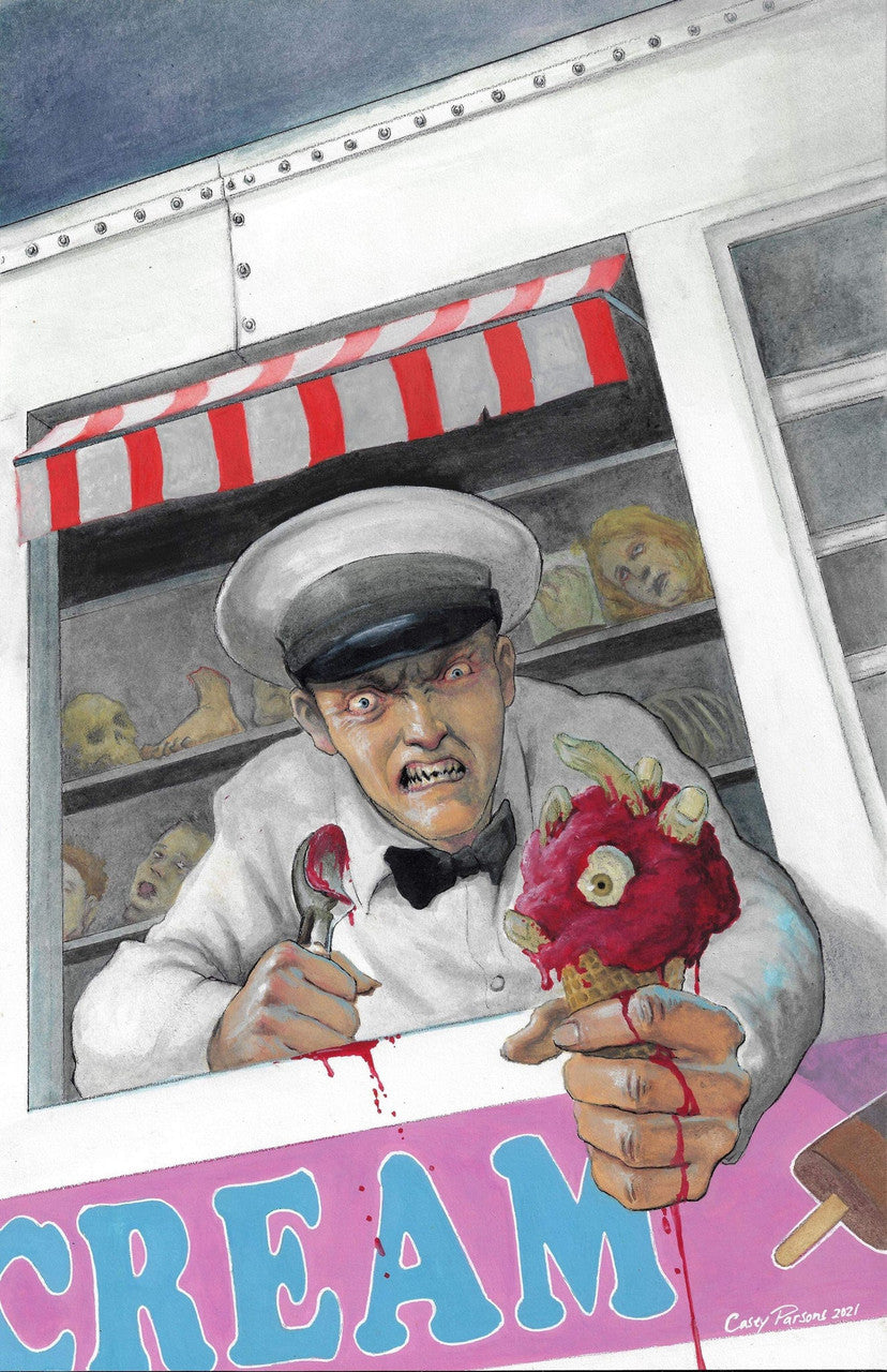 HAHA #6 & Ice Cream Man #25 Casey Parsons Virgin Variant SET