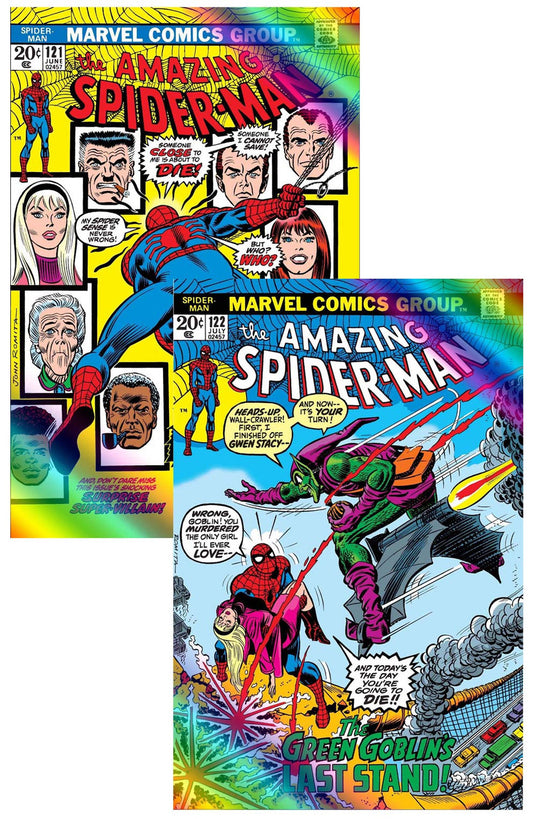 Amazing Spider-Man #121 & #122 Facsimile Foil Variant