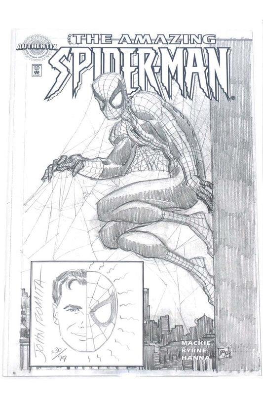 Amazing Spider-Man #1 Authentix DF Variant Original John Romita Sr Sketch