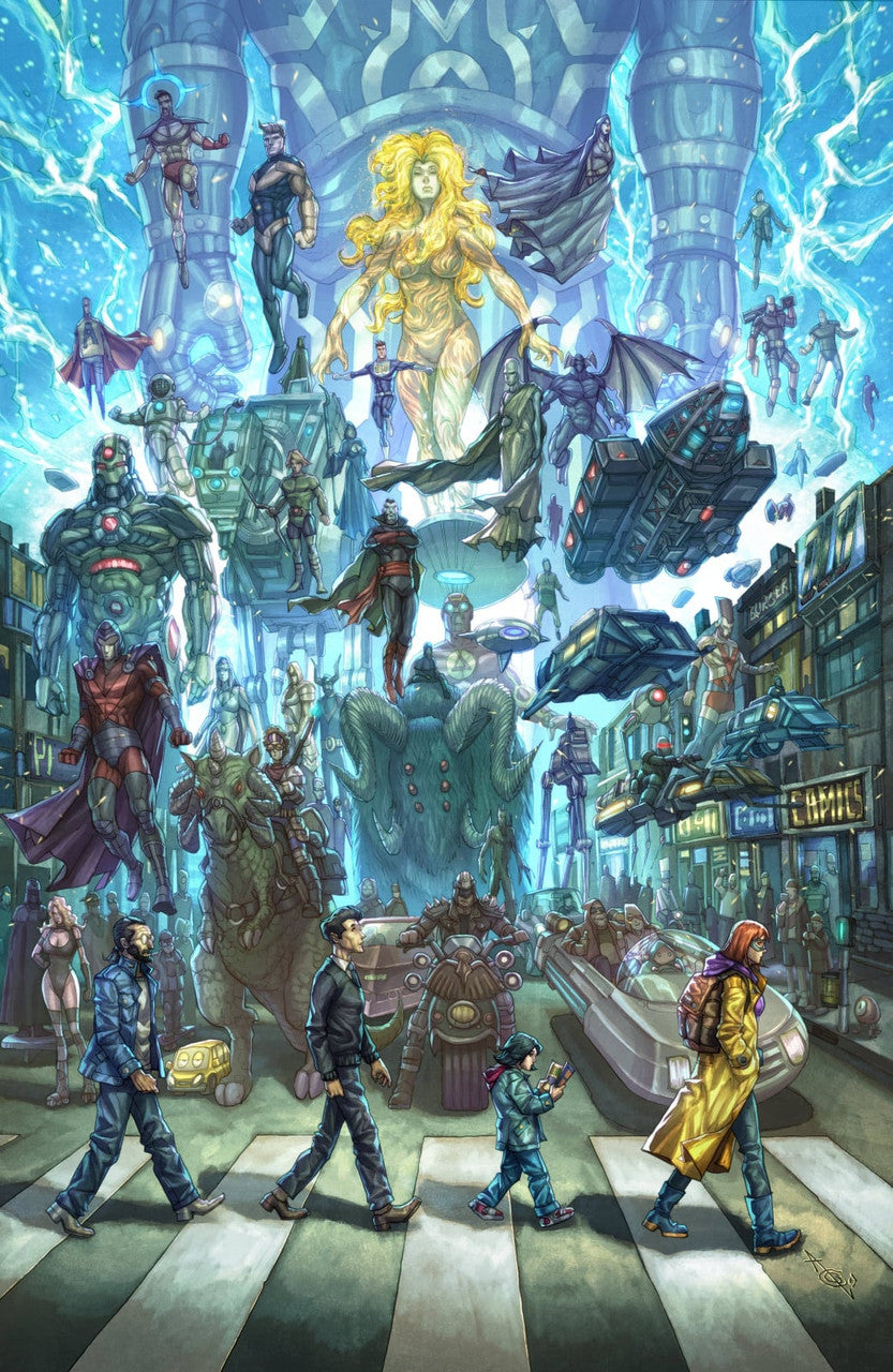 Crossover #8 Alah Quah Virgin Variant