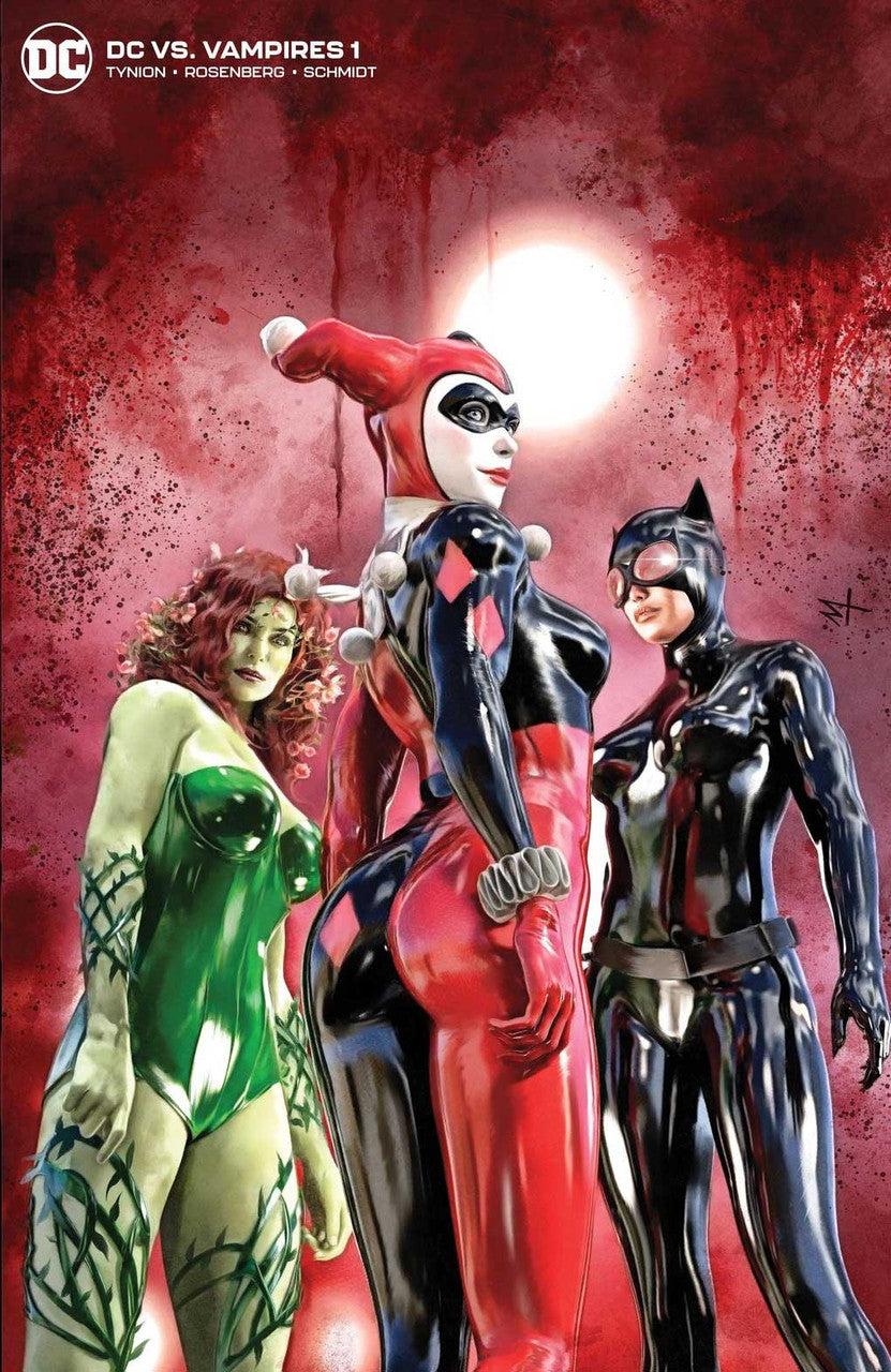 DC vs Vampires #1 Marco Turini Minimal Variant