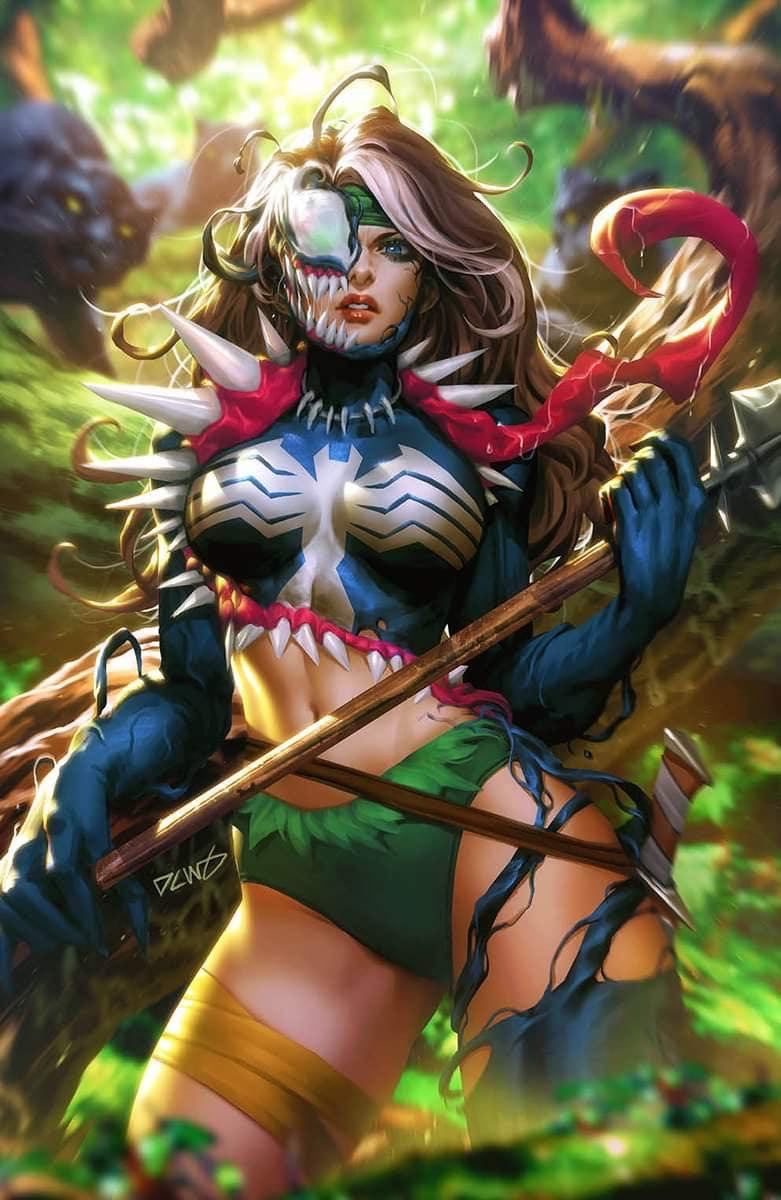 Death of The Venomverse #4 Derrick Chew Virgin Variant